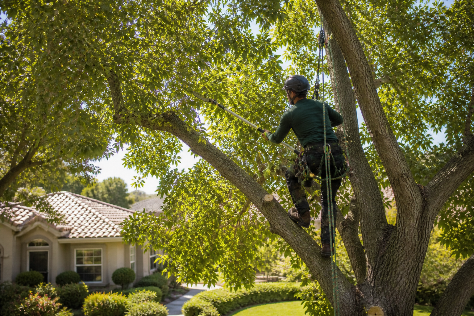 Tree Restructuring & Pruning tree service project in Riverbank, CA